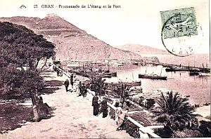 Oran - Promenade de Letang et le Port
